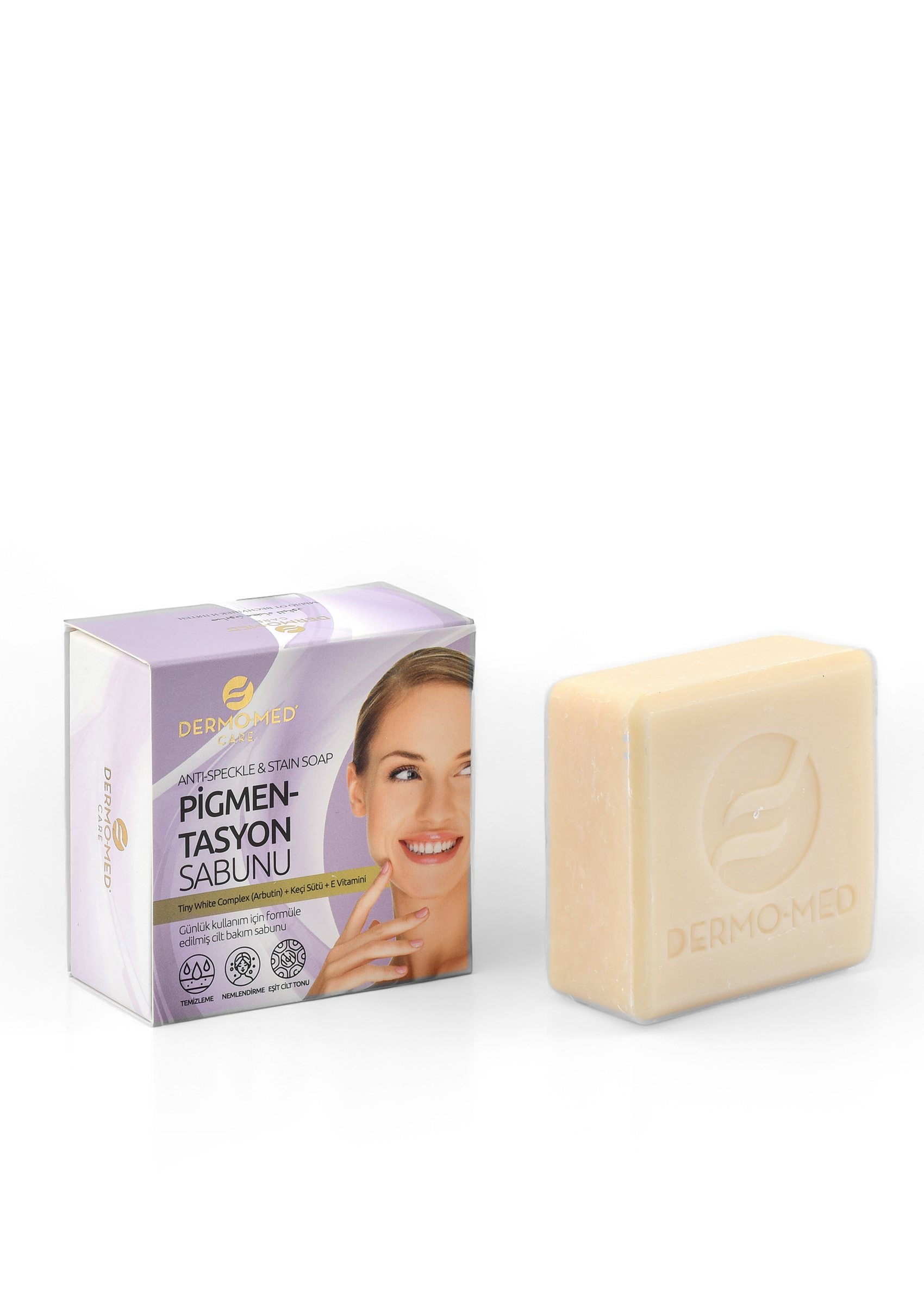 Dermo-med Pigmentasyon Sabunu 130g (3) Dermo-med Pigmentasyon Sabunu 130g - Görsel 1